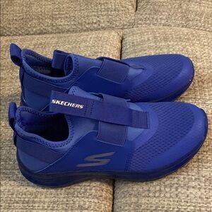 Skechers Blue Sneakers Slip-On Comfort